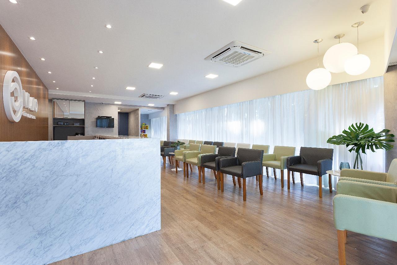 Sala de espera e recepção